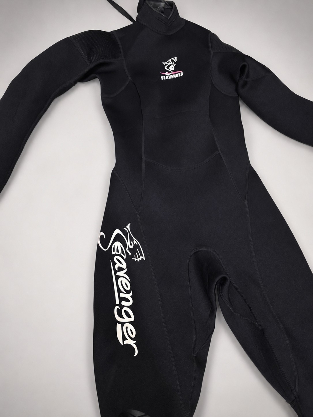 Seavenger Black Full Body Wetsuit - Long Sleeve - Picture 3 of 8